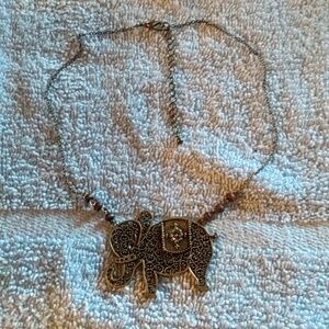 Elephant necklace